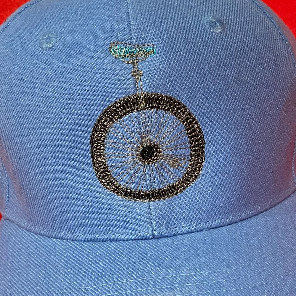 Unicycle Ball Cap Dad Hat - Picture 3 of 7